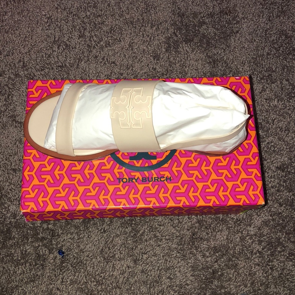 Tory Burch Powder Coated Melinda Sandals
